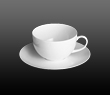 Dibbern Fine Bone China Classic - Breakfast cup + saucer 0.32 l